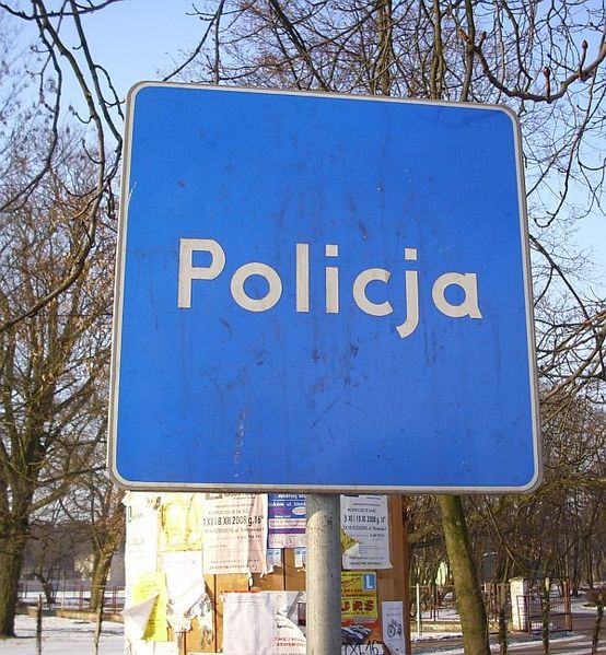 znak policja