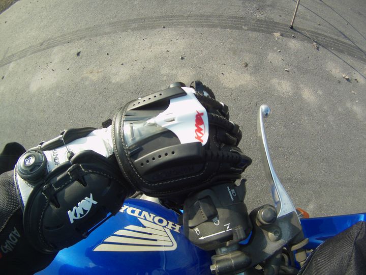 knox handroid test rękawic motocyklowych